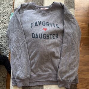 EUC Erin&Sara x Sub_Urban Riot Favorite Daughter Crewneck Sweatshirt - size S
